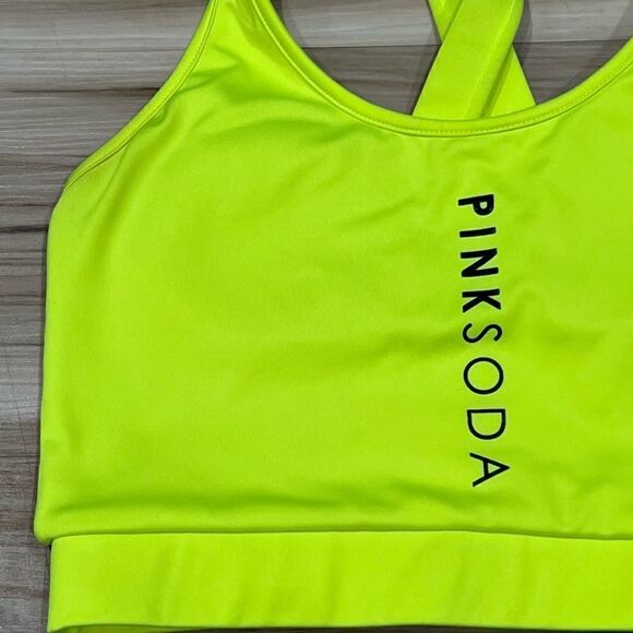 Pink Soda Neon Core Sports Bra Women’s Small - Picture 5 of 6